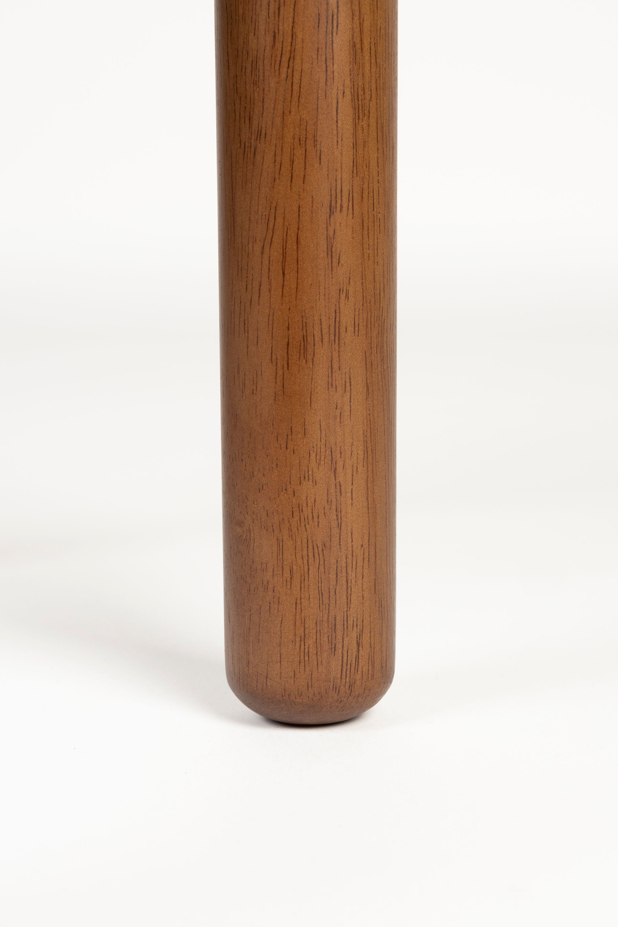 Zuiver Storm Walnut Brown Wood Round Side Table